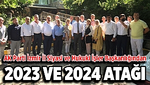 AK Parti İzmir İl Siyasi ve Hukuki İşler Başkanlığından 2023 ve 2024 atağı!