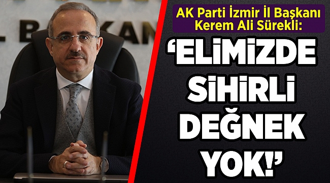 AK Parti'li Sürekli'den, Tunç Soyer'e "şehir içi ulaşım" tepkisi