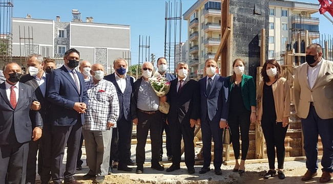 Aliağa Devlet Hastanesi ek binasının temeli atıldı