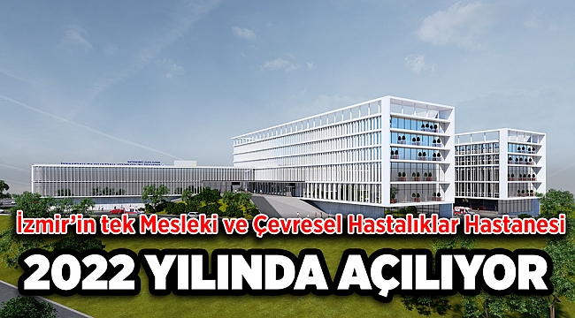 Aliağa Meslek Hastalıkları Hastanesi&#039;nde Çalışmalar Sürüyor