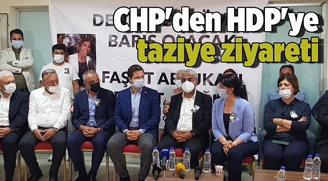CHP'den HDP'ye taziye ziyareti