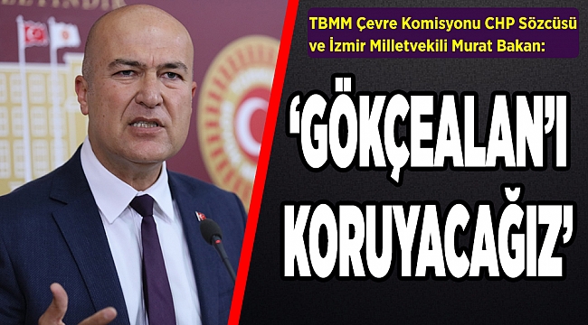 CHP'li Bakan: Gökçealan'ı koruyacağız!