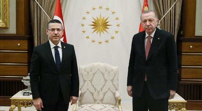 Cumhurbaşkanı Erdoğan, Sayıştay Başkanı Baş’ı kabul etti