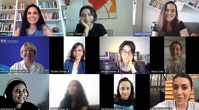 Egeli gençler “Medyada Kadın Algısı”nı masaya yatırdı