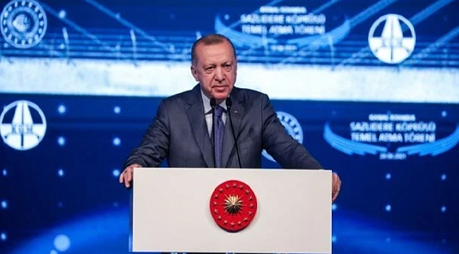 Erdoğan: Kanal İstanbul İstanbul'un geleceğini kurtaracak