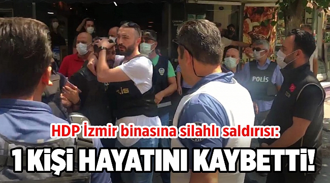 Flaş! HDP İzmir'de silah sesleri