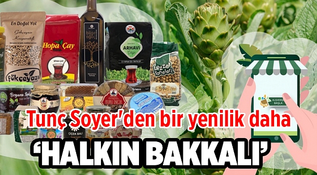 Halkın Bakkalı’nda online satış başladı