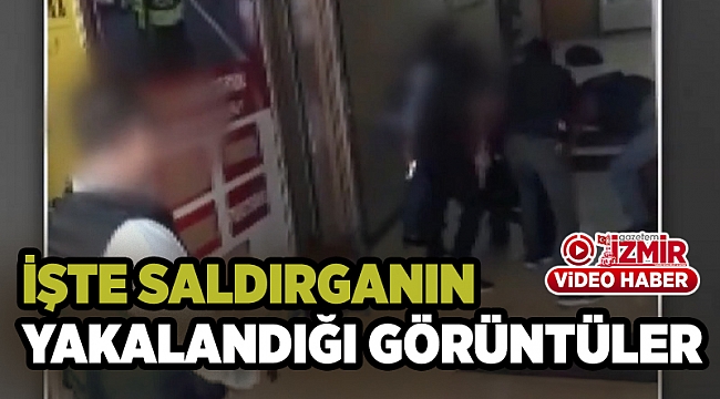 HDP binasına saldıran Onur Gencer'in etkisiz hale getirildiği anların görüntüsü