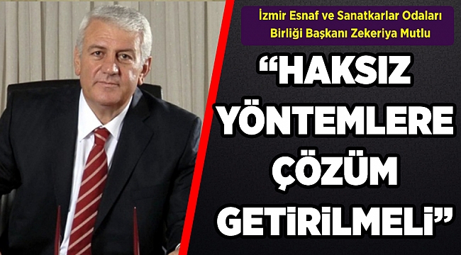 İESOB Başkanı Mutlu'dan kademeli normalleşme açıklaması