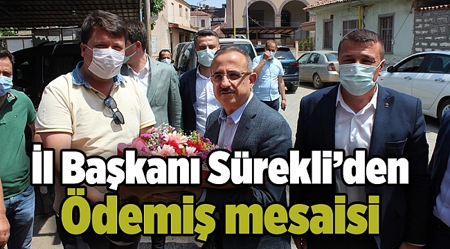 İl Başkanı Sürekli’den Ödemiş mesaisi