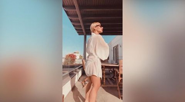 İrem Derici'den bikinili pozlardan sonra dans da geldi! "Koyver gitsin"