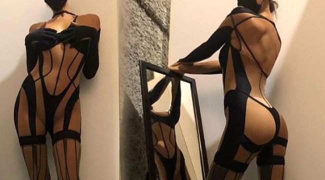 Irina Shayk üstsüz pozuyla sosyal medyayı salladı