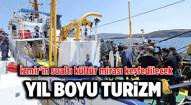 İzmir&#039;in sualtı kültür mirası keşfedilecek