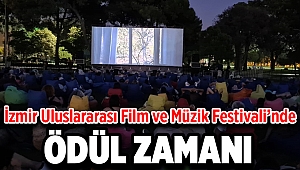 İzmir Uluslararası Film ve Müzik Festivali’nde ödül zamanı