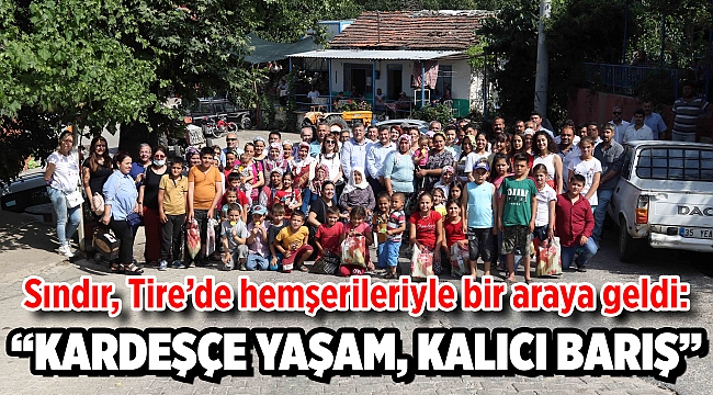 Milletvekili Sındır, “Çocuklarımıza en güzel miras üreten bir Türkiye”