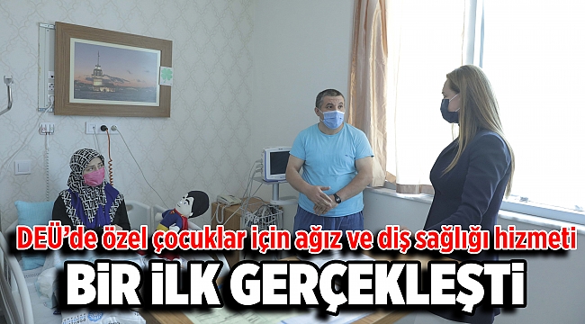 ÖZEL ÇOCUK AHMET DEÜ’DE ŞİFA BULDU