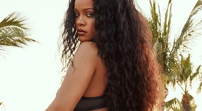 Rihanna, Demi Rose'un Playboy için verdiği üstsüz pozu kopyaladı