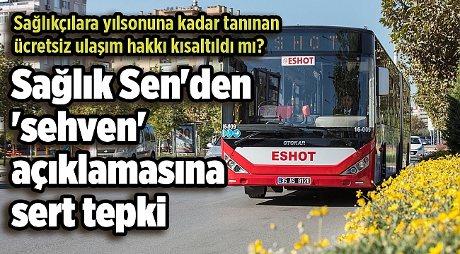 Sağlık Sen'den 'sehven' açıklamasına tepki