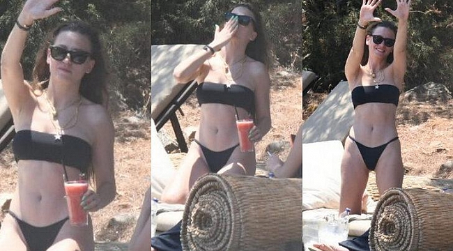 Serenay Sarıkaya öpücük yolladı!