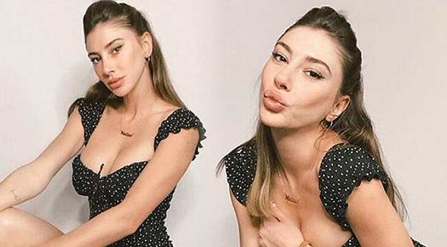 Şeyma Subaşı kasığına kadar yırtmacıyla olay oldu