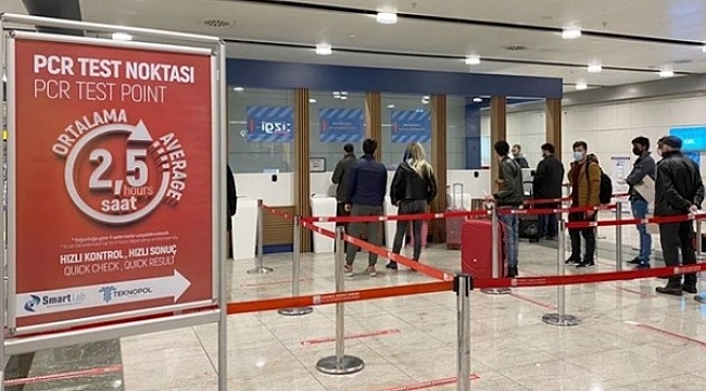 Yurt dışından gelenlere aşı belgesi ya da 'negatif test' şartı