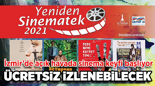 Açık havada sinema keyfi başlıyor