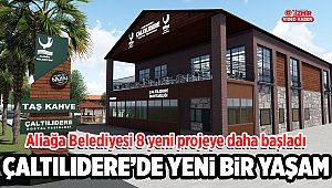 Aliağa Belediyesi’nin Hazırladığı Sosyal Yaşam ve Rekreasyon Alanı Projesinde Saha Çalışmaları Başladı. 