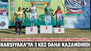 Bostanlıspor’a oryantiring Türkiye Şampiyonası’ndan 3 madalya daha…