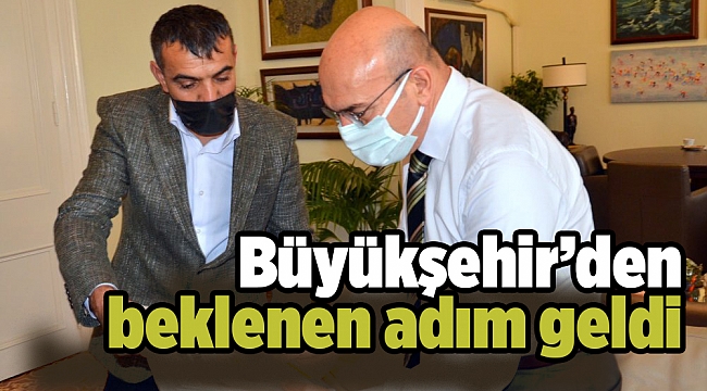 Büyükşehir’den beklenen adım geldi