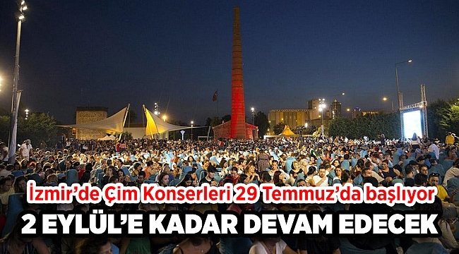 Çim Konserleri 29 Temmuz’da başlıyor