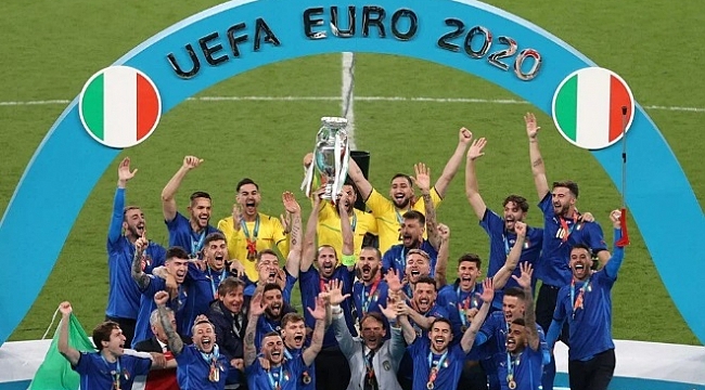 EURO 2020'de şampiyon İtalya