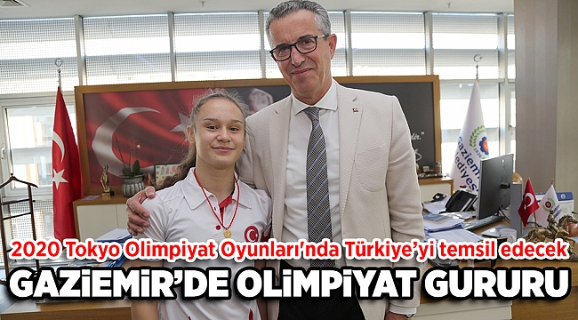 Gaziemir’de olimpiyat gururu