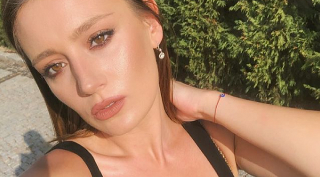 Gizem Karaca&#039;nın tatil pozları nefes kesiyor
