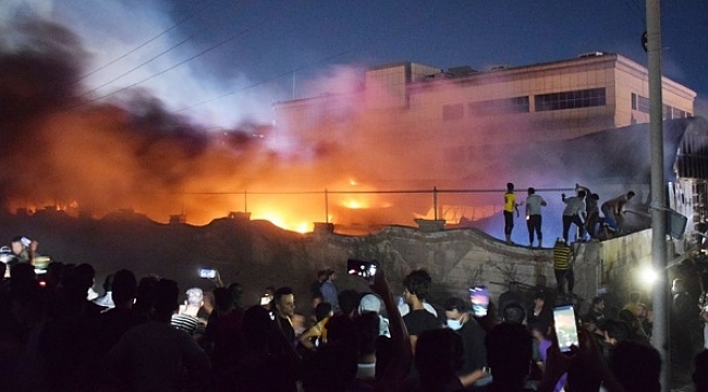 Irak'ta hastanede büyük yangın: Onlarca ölü ve yaralı!