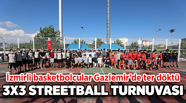 İzmirli basketbolcular Gaziemir’de ter döktü