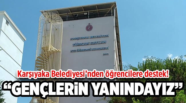 Karşıyaka Belediyesi’nden öğrencilere destek!