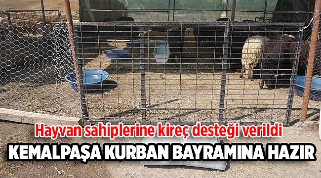 KEMALPAŞA KURBAN BAYRAMINA HAZIR