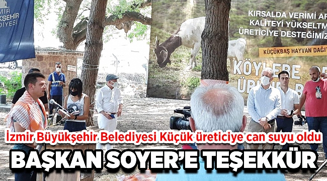 Küçük üreticiye can suyu oldu