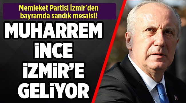 Memleket Partisi İzmir'den bayramda sandık mesaisi!