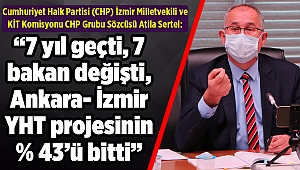 Sertel sordu, TCDD Genel Müdürü açıkladı: Ankara-İzmir YHT projesinin yüzde 43'ü bitti