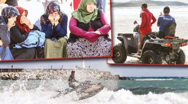 Şile’de dalga faciası: 2 ölü, bir kayıp