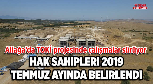 TOKİ Projesinde Çalışmalar Sürüyor