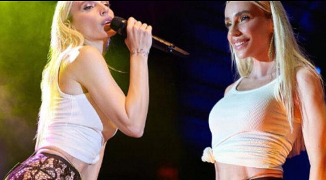 Transparan kıyafetiyle olay olan Gülşen paylaştı!