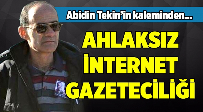 Abidin Tekin'in Kaleminden...