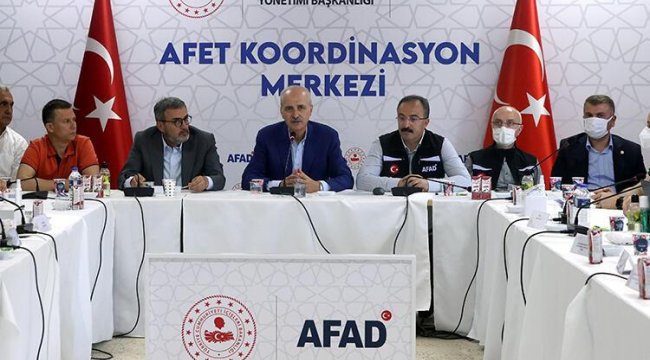 AK Parti Genel Başkanvekili Kurtulmuş, Bozkurt'ta selden etkilenen bölgelerde incelemelerde bulundu