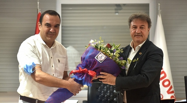 Altınordu’dan Başkan İduğ’a ziyaret