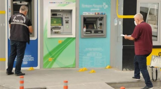 ATM&#039;den para çekerken sırtından vuruldu!
