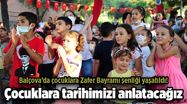 Balçova’da Çocuklara Zafer Bayramı Şenliği