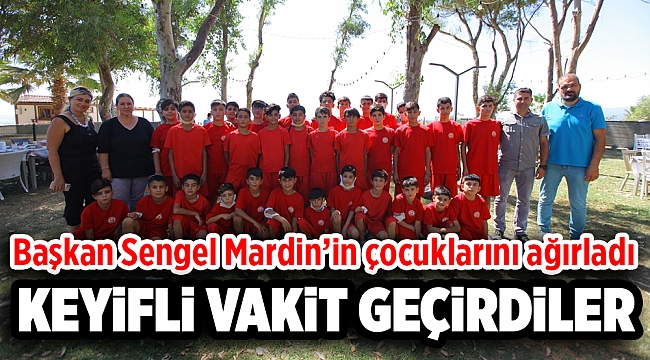 BAŞKAN SENGEL, MARDİN’İN ÇOCUKLARINI AĞIRLADI