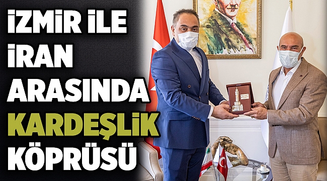 Başkan Soyer İran'ın İstanbul Başkonsolosunu ağırladı